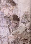 Mishra and his sister Edouard Vuillard